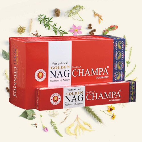  Golden Nag Champa Füstölő